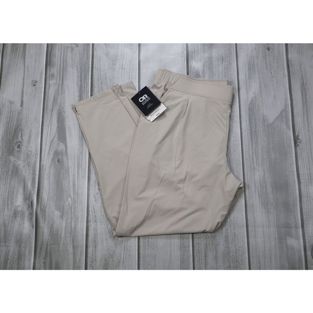 NEW Outdoor Research Ferrosi Transit Pants Women's Dark Sand XL Hiking Travel - Picture 2 of 10